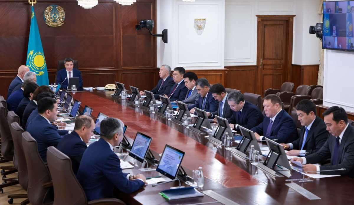 Правительство сконцентрировано на оперативном исполнении поставленных в Послании задач – Олжас Бектенов
