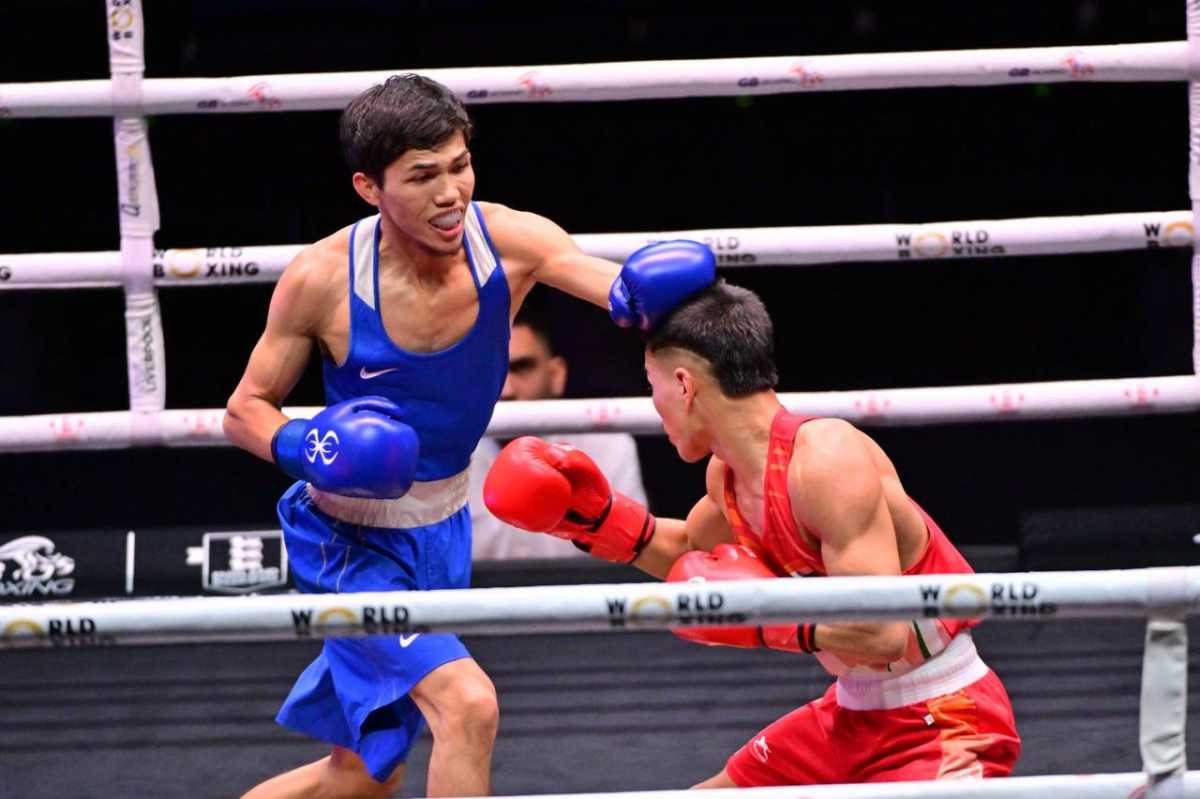 Казахстанский боксёр Санжар Ташкенбай гарантировал себе медаль Чемпионата мира