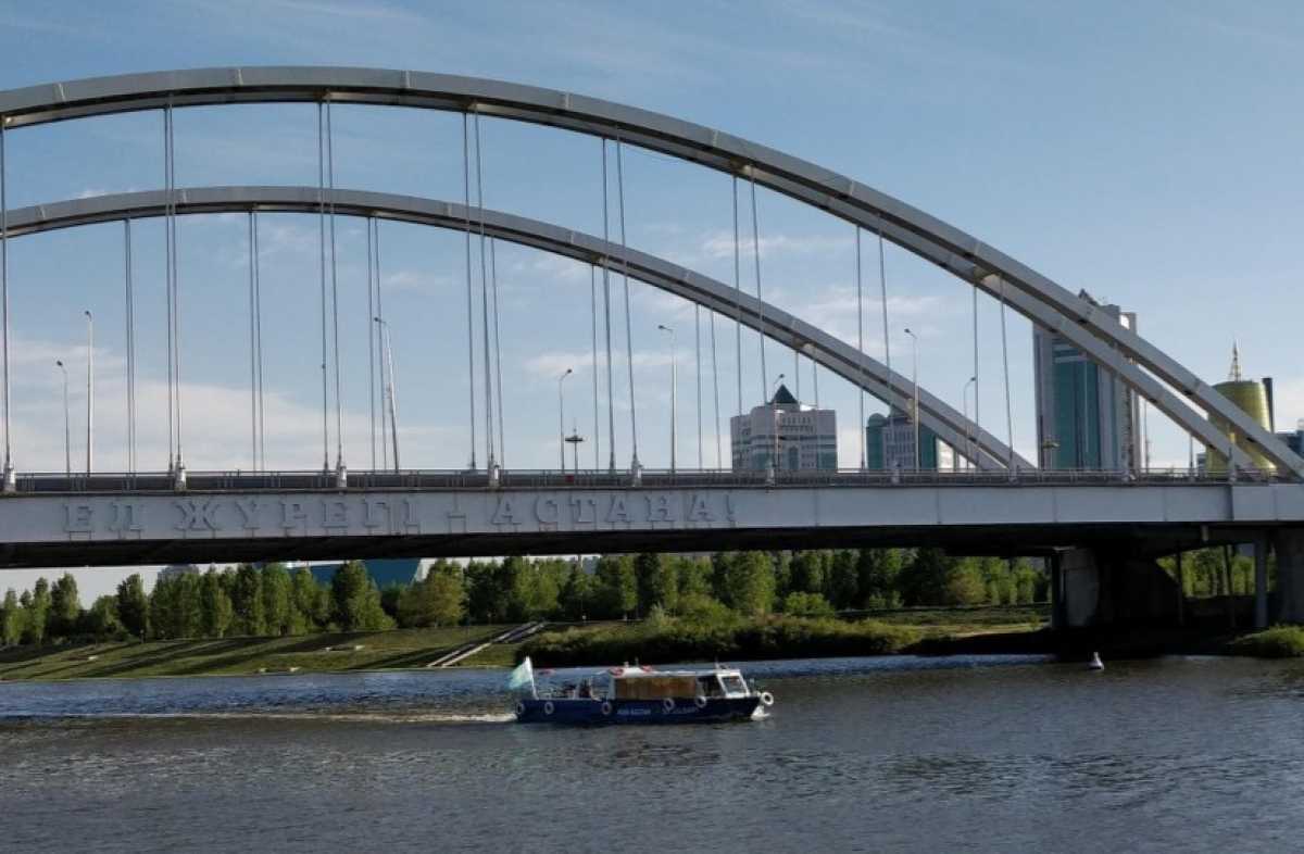 Движение по мосту Арыс частично ограничат в Астане