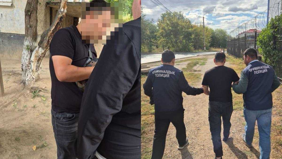 В Уральске задержали подозреваемого в серии краж