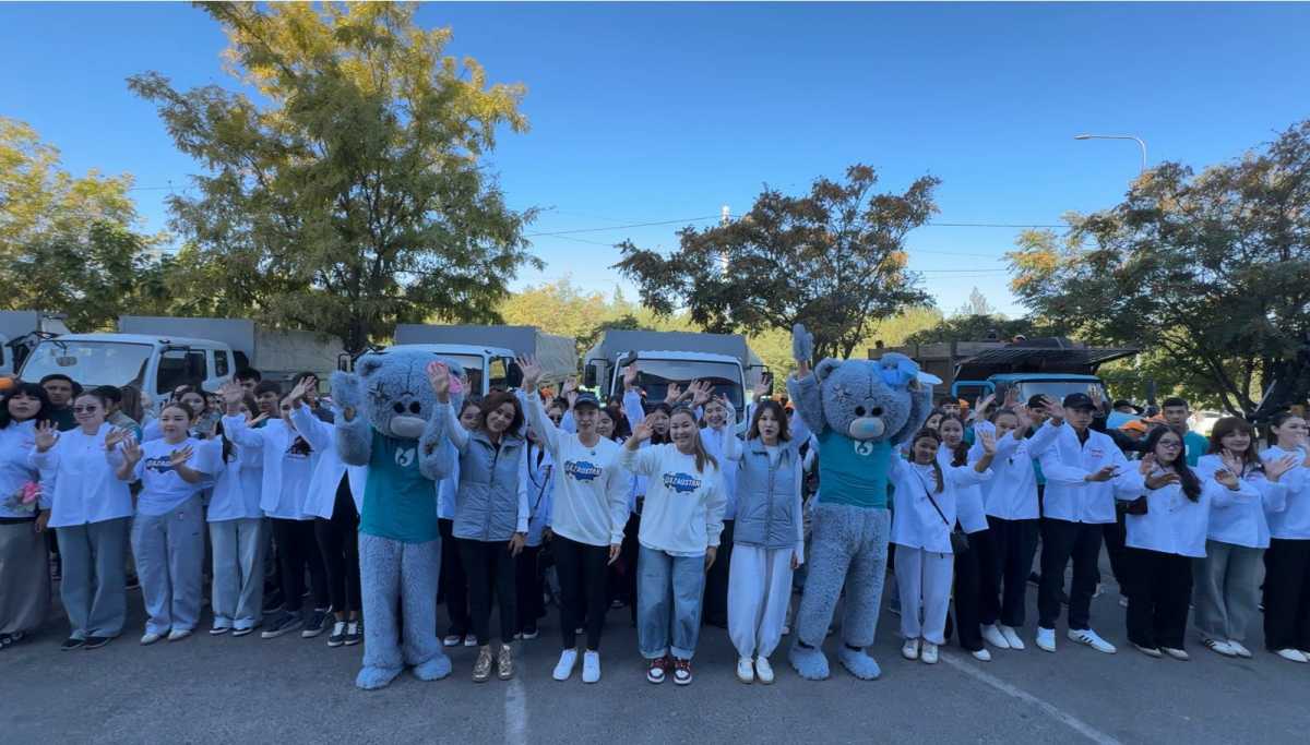 Шымкент присоединился ко Всемирному дня чистоты: очищены улицы, дворы и парки