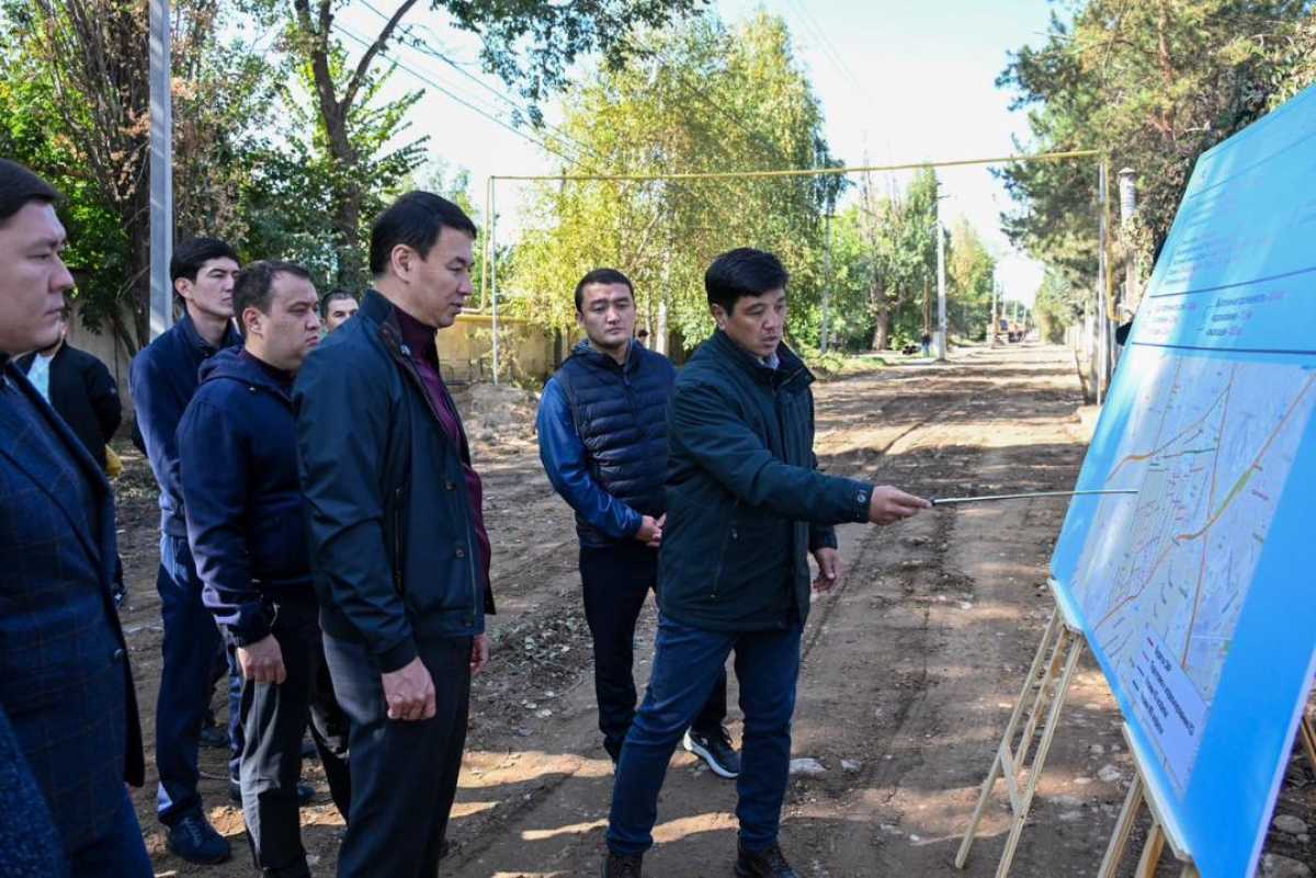 Хищение гранитных плит и провалившийся асфальт: Дархан Сатыбалды объявил выговор двум акимам районов Алматы