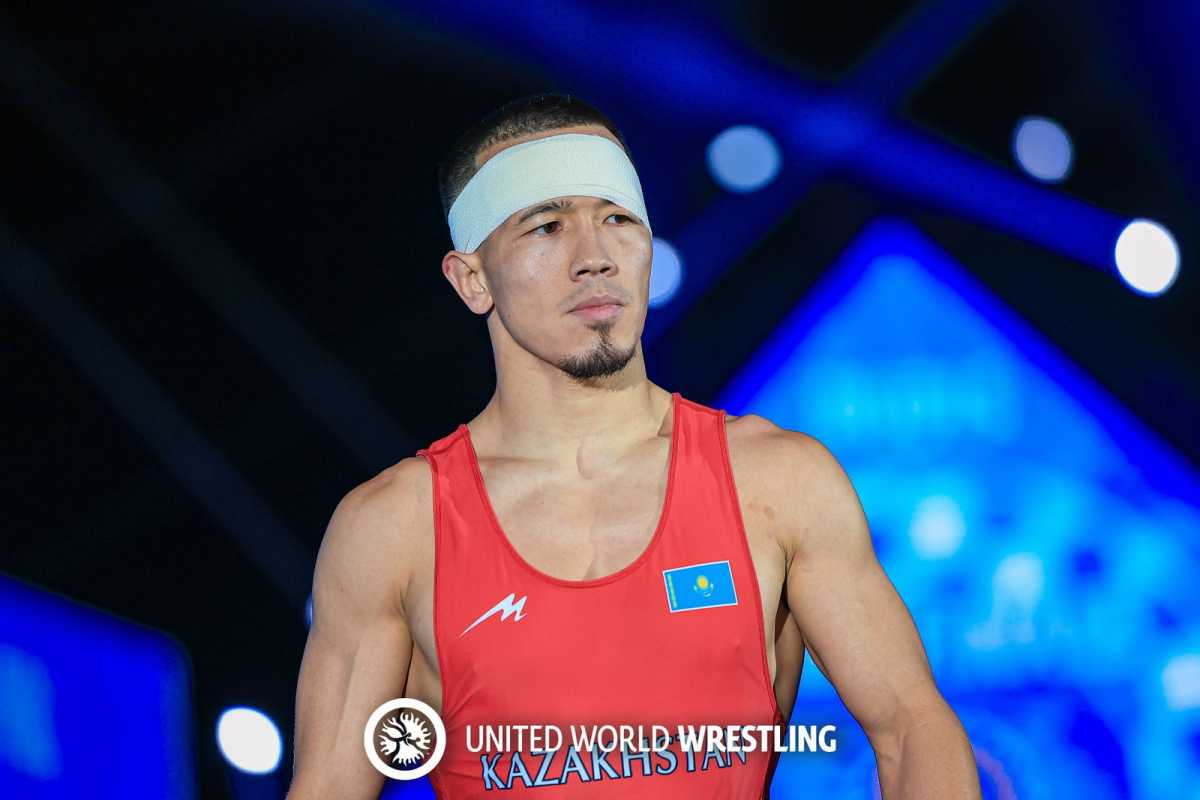 Айдос Султангали завоевал золотую медаль чемпионата мира по греко-римской борьбе