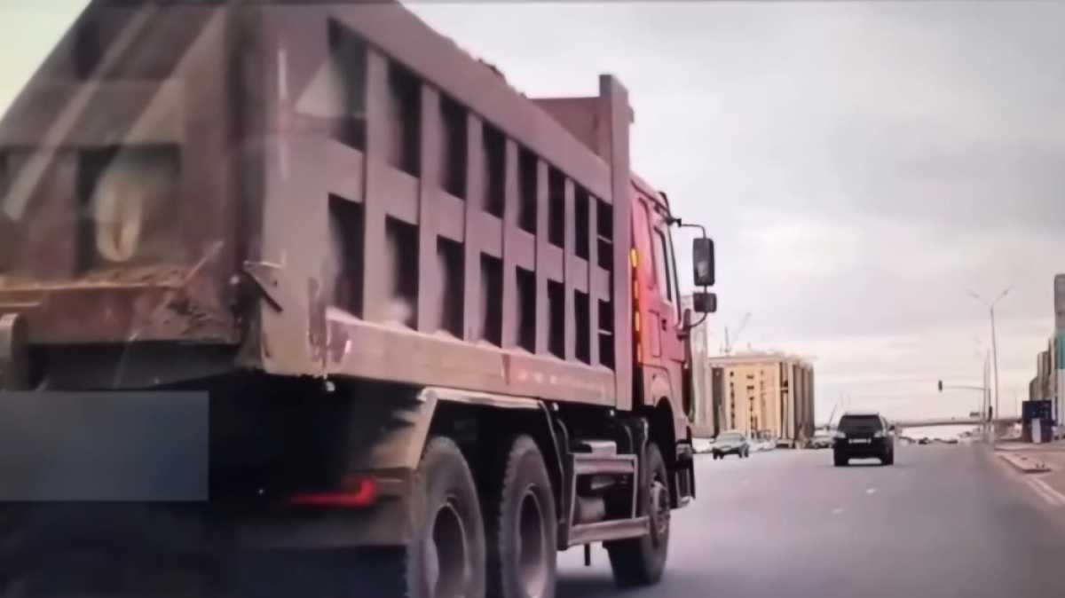 16-летний подросток катался на грузовике по столице