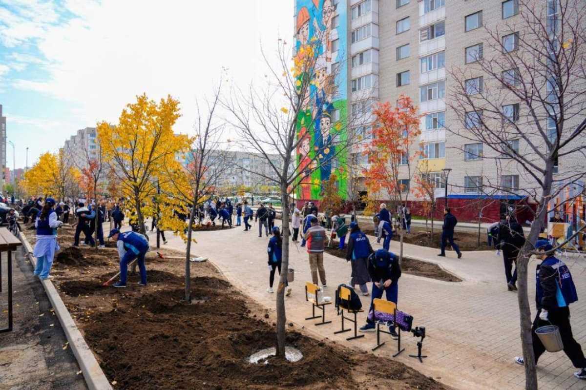 Новое пространство для встреч и отдыха появилось в Астане