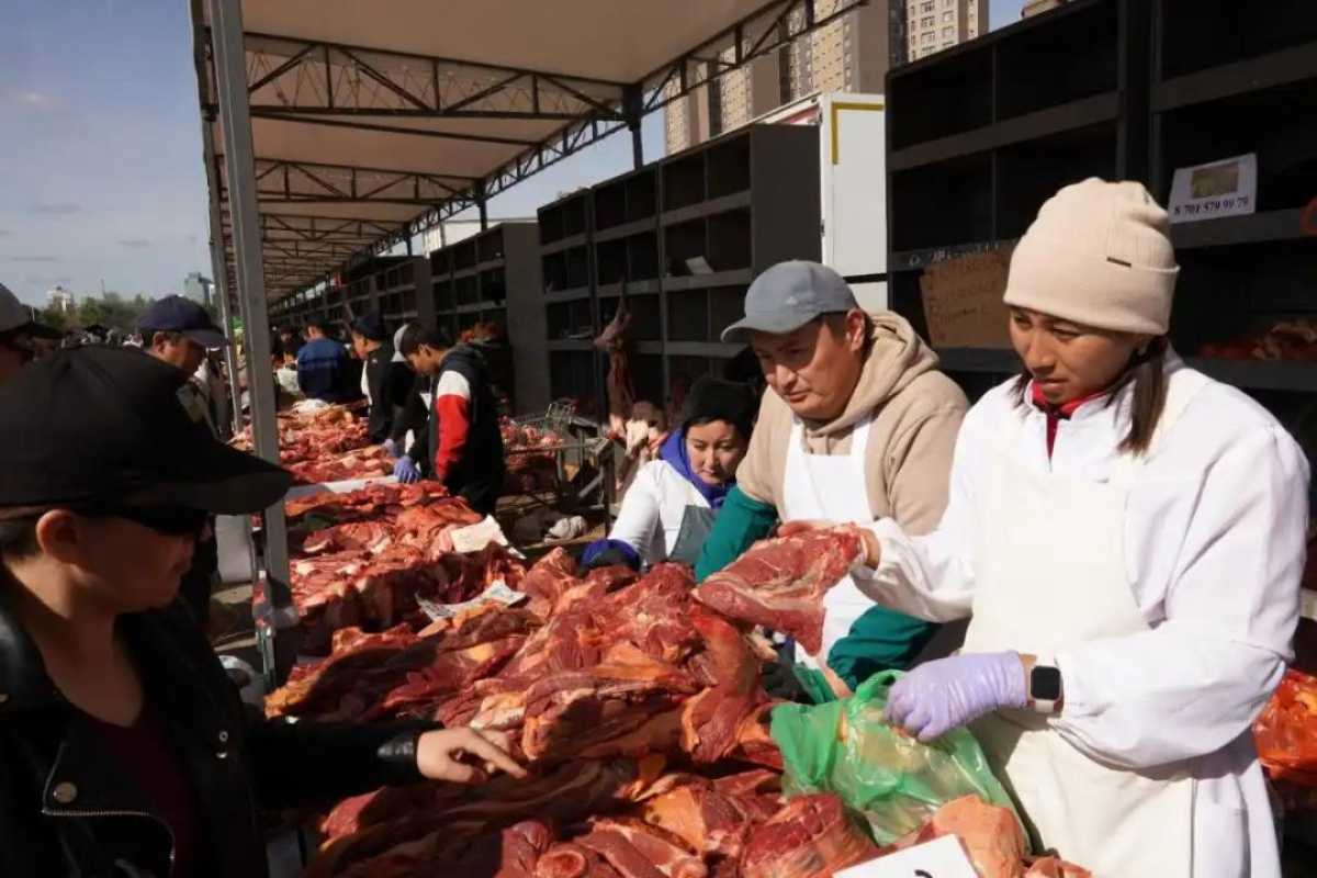 В Астане стартовала акция по продаже говядины по фиксированным ценам