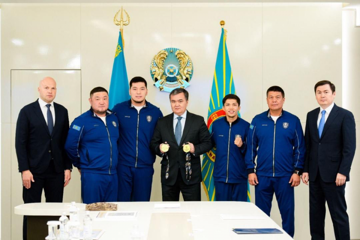 Боксёров из Астаны поздравили с победой на чемпионате мира в Ливерпуле