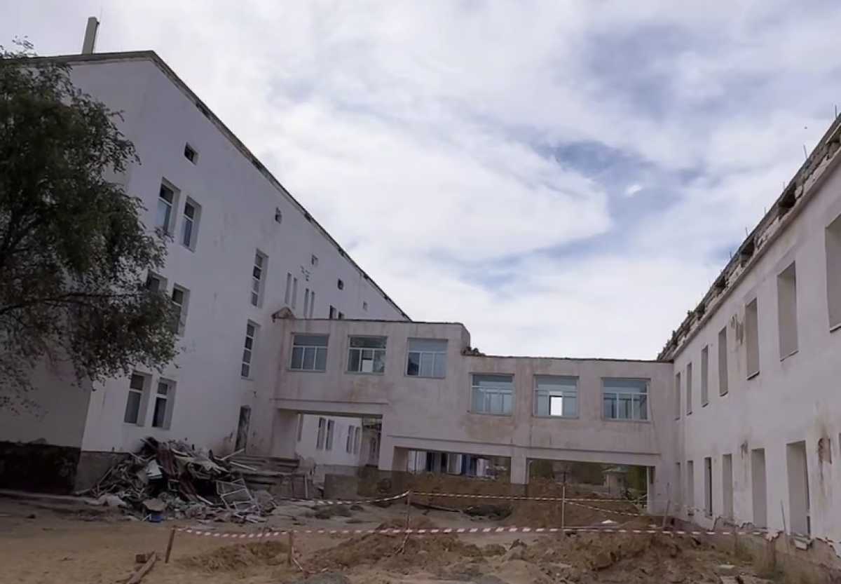 В Мангистауской области модернизируют больницу за счёт возвращённых активов
