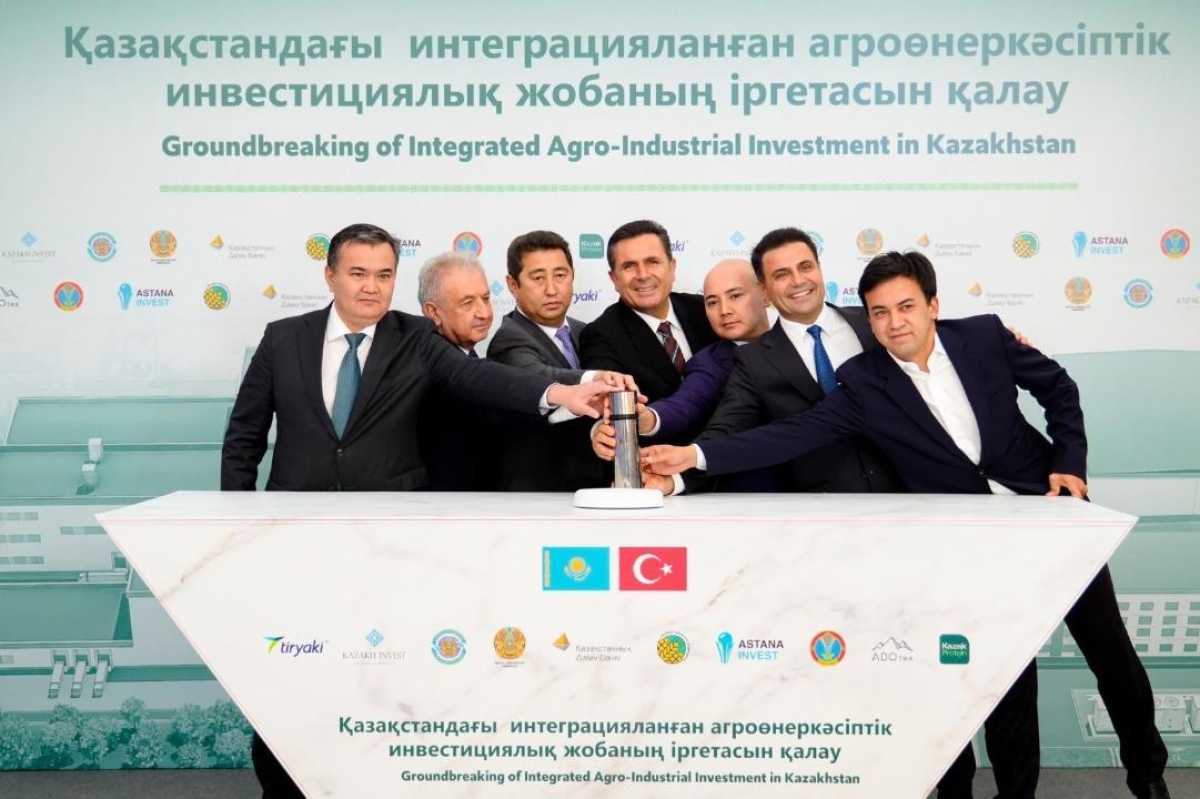 В Астане начали строить агропромышленный комплекс по глубокой переработке зерновых и зернобобовых культур