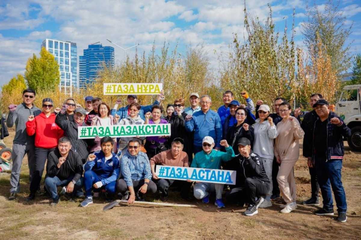 Экологический месячник продолжается в Астане