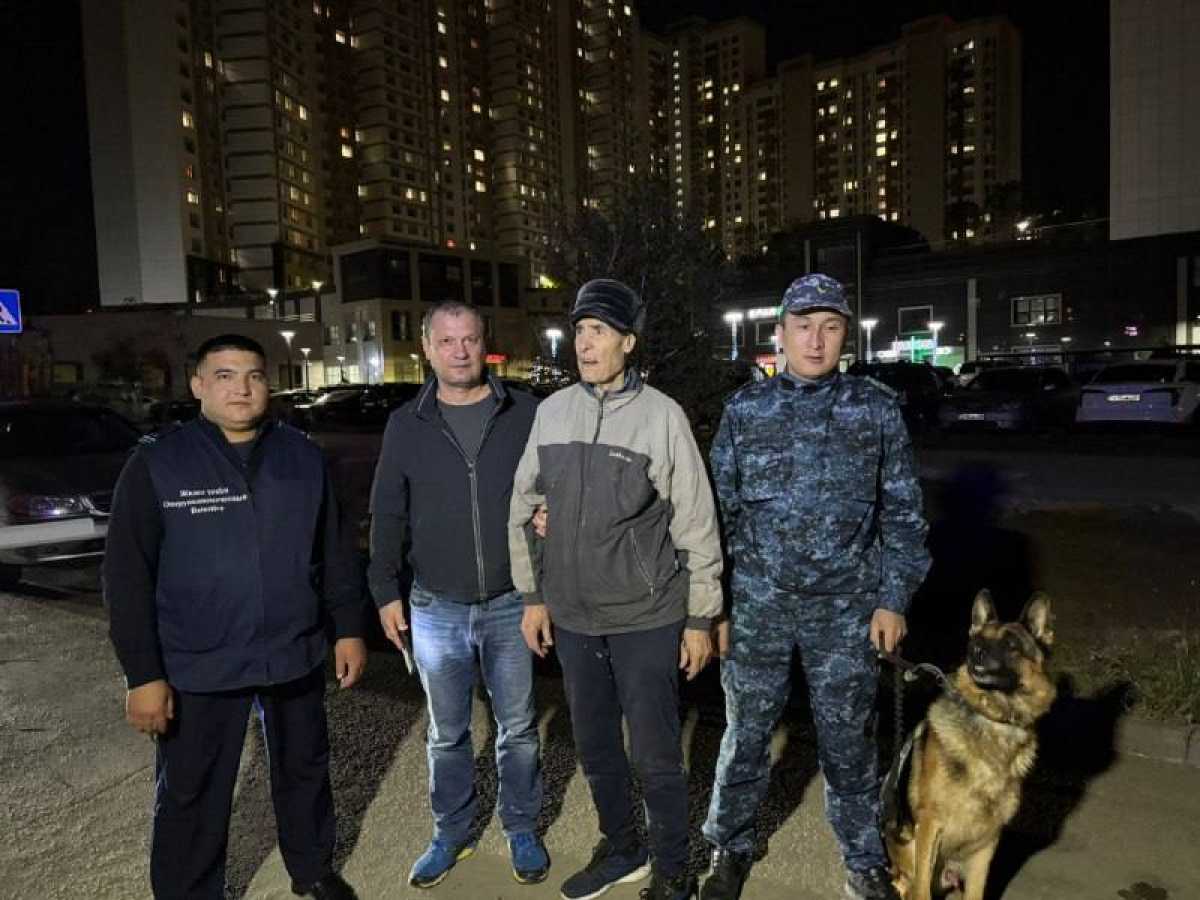 Собака-полицейский помогла вернуть мужа жене в Астане