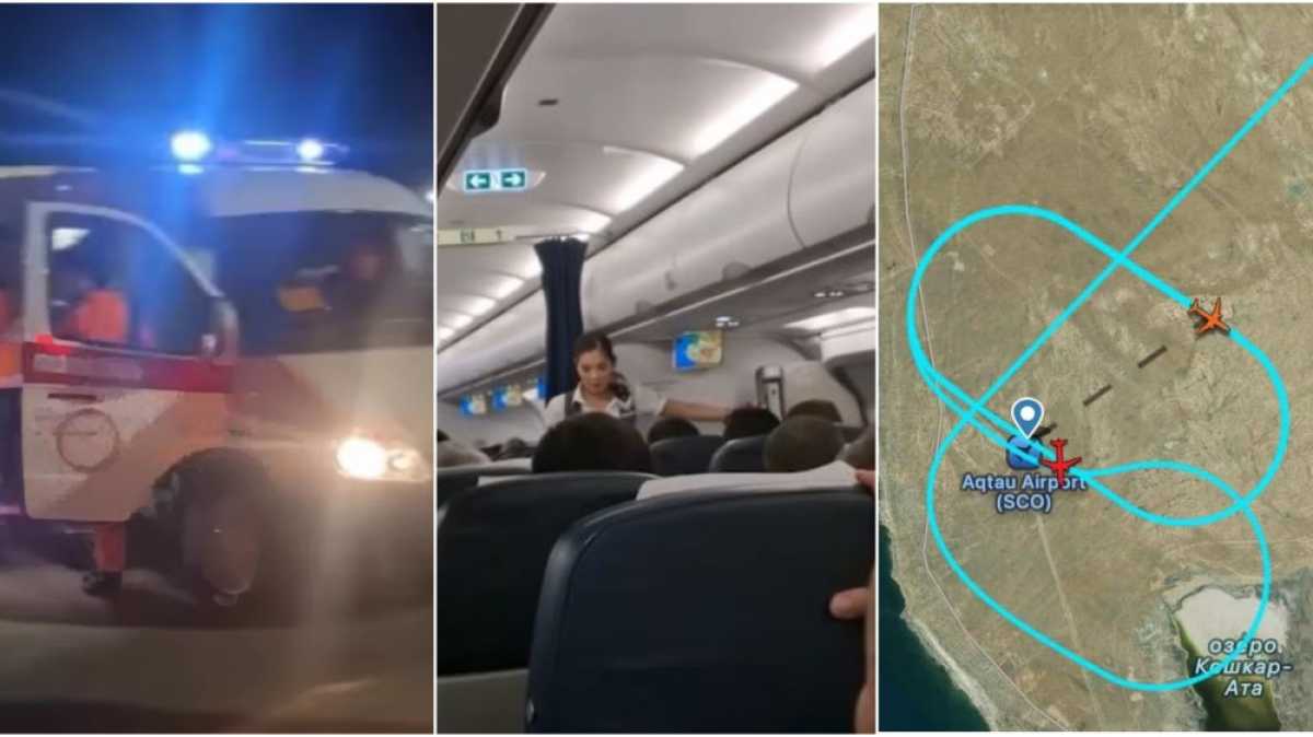 “Паника, молитвы и слёзы“: рейс Air Astana экстренно сел в Актау