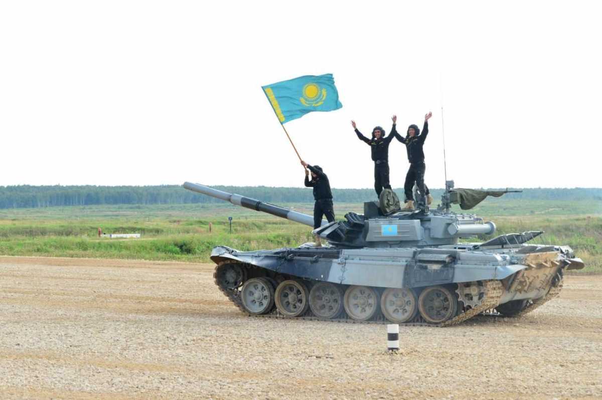 День танкиста отметили в Казахстане
