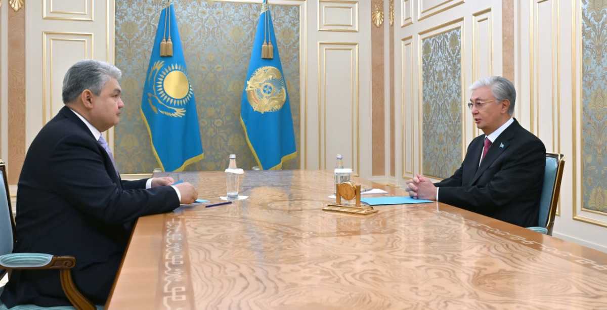 Токаев принял нового главу МИД РК