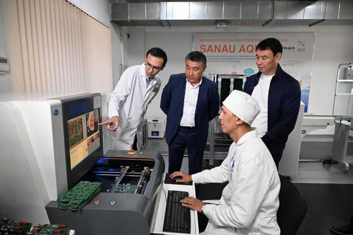Аким Алматы ознакомился с проектом строительства нового фармацевтического завода
