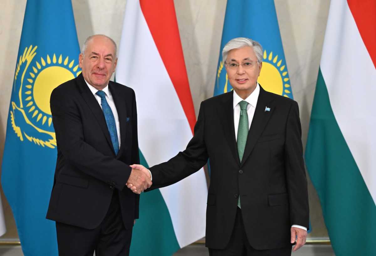 Президенты Казахстана и Венгрии провели переговоры