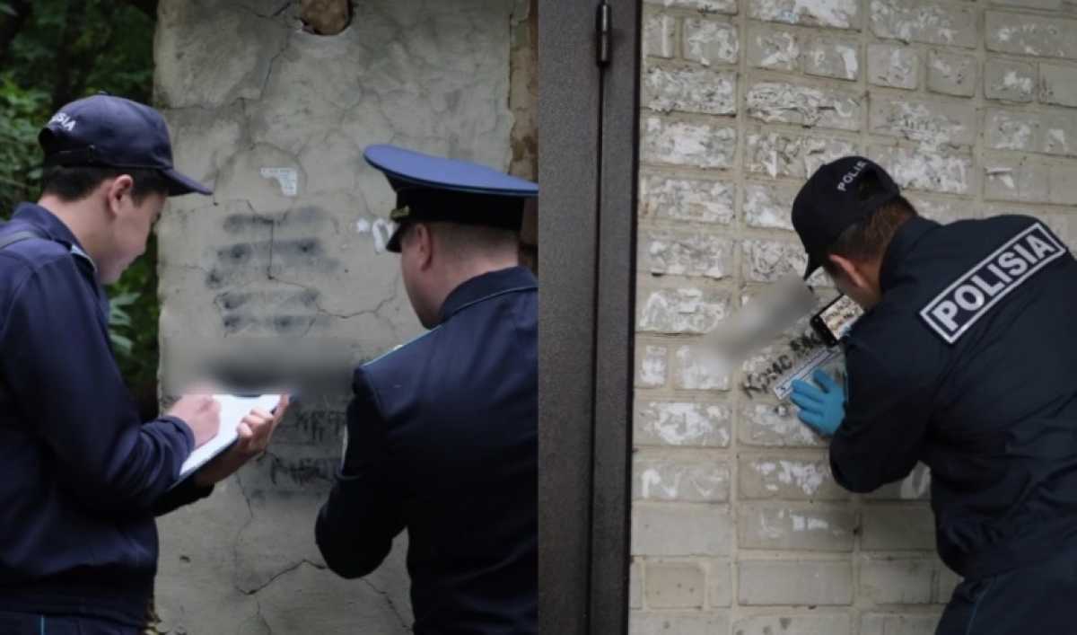 В Усть-Каменогорске возбудили восемь уголовных дел из-за наркограффити