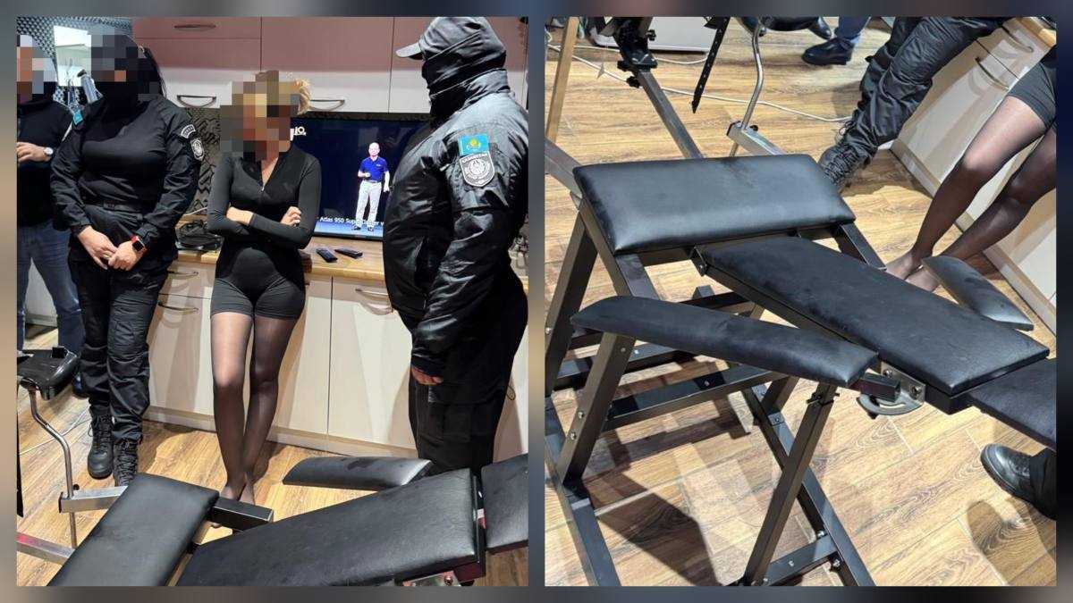Подпольную студию интимных услуг накрыли в Алматы