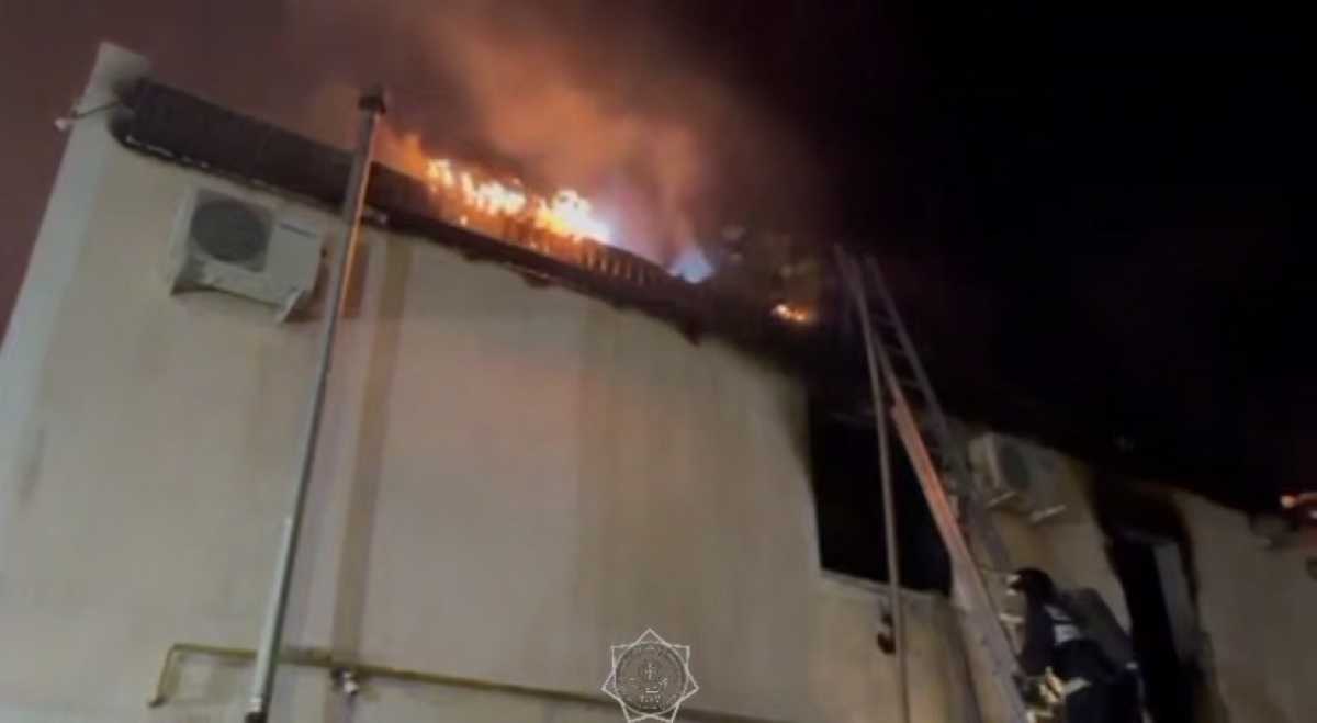 Ресторан горел в Атырау