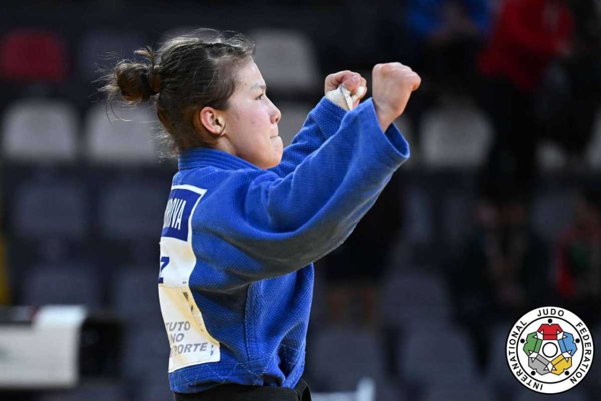 Казахстанская дзюдоистка Дана Абдирова завоевала «серебро» юниорского чемпионата мира