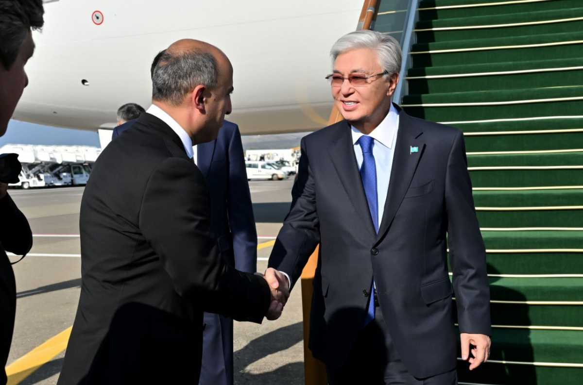 Токаев прилетел в Азербайджан – фото