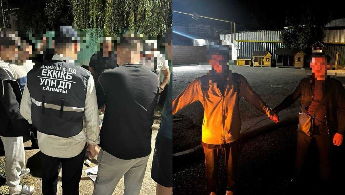 Закладчика наркотиков задержали в Алматы