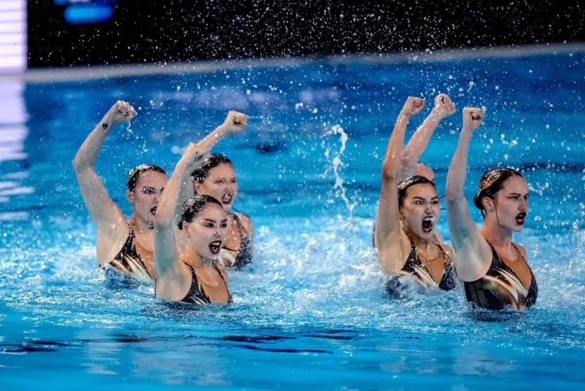 Казахстан завоевал 11 медалей на чемпионате Азии по артистическому плаванию и выиграл командный зачёт