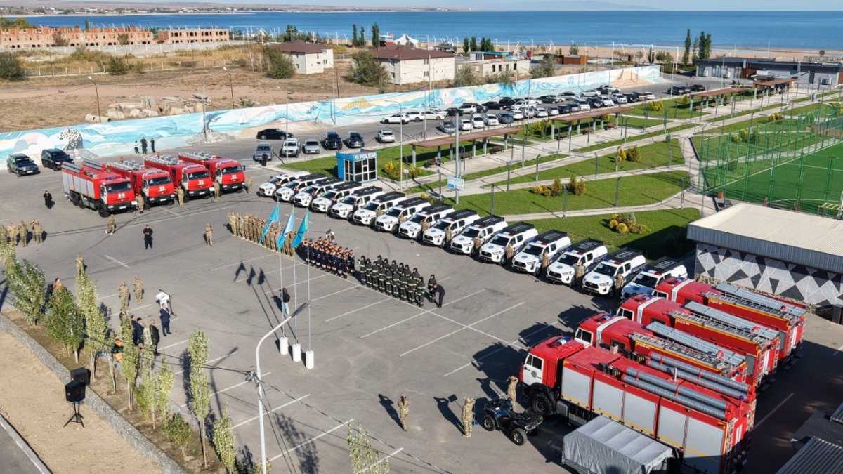 Спасатели Алматинской области получили новую технику