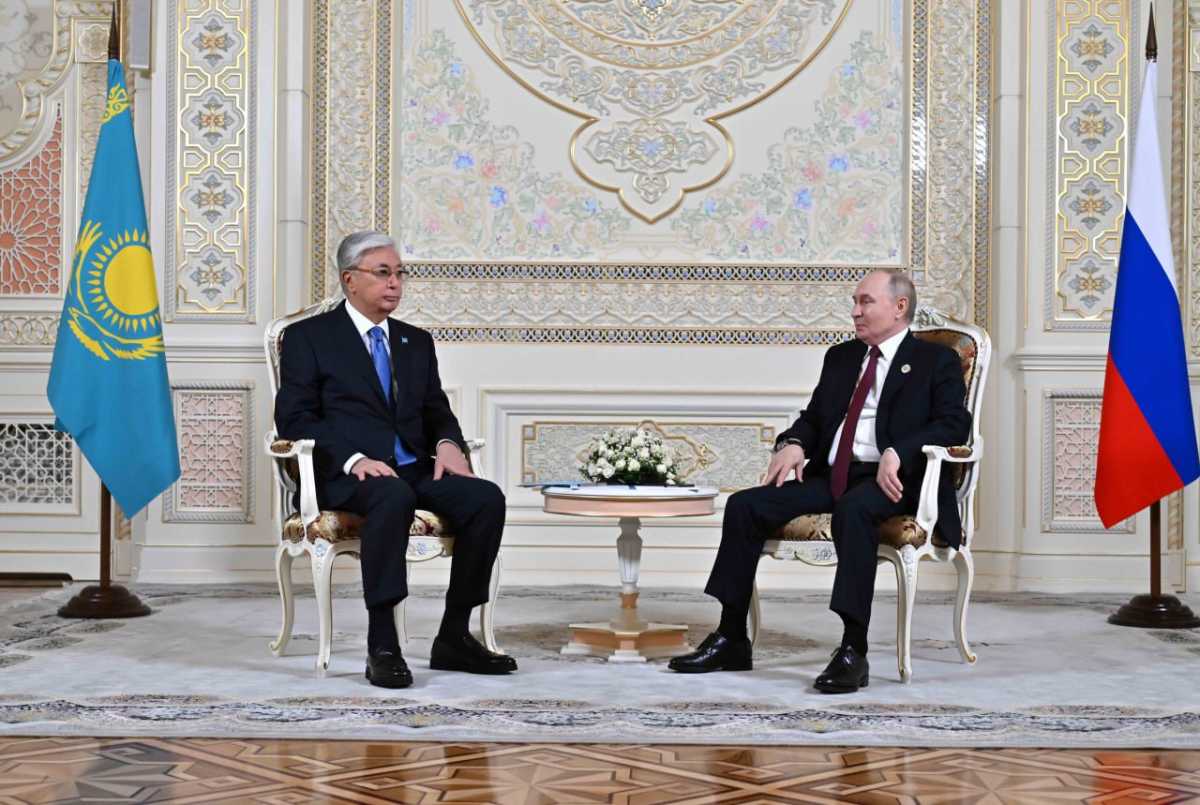 Токаев провёл переговоры с Путиным