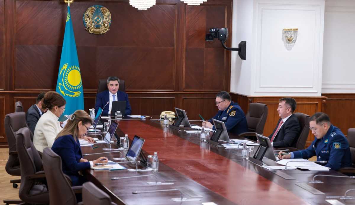Олжас Бектенов поручил усилить меры по борьбе с наркоманией и наркопреступностью