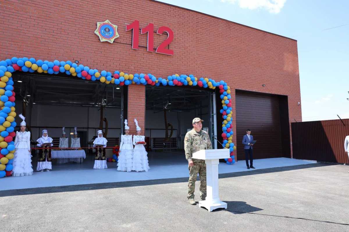 Ещё 23 пожарных депо построят в Казахстане до конца года