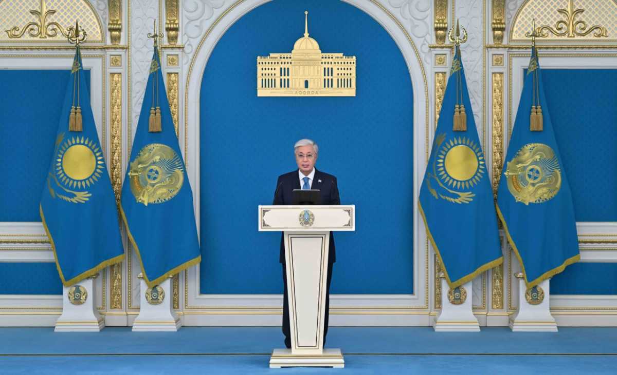 Токаев открыл автомобильный завод KIA Qazaqstan