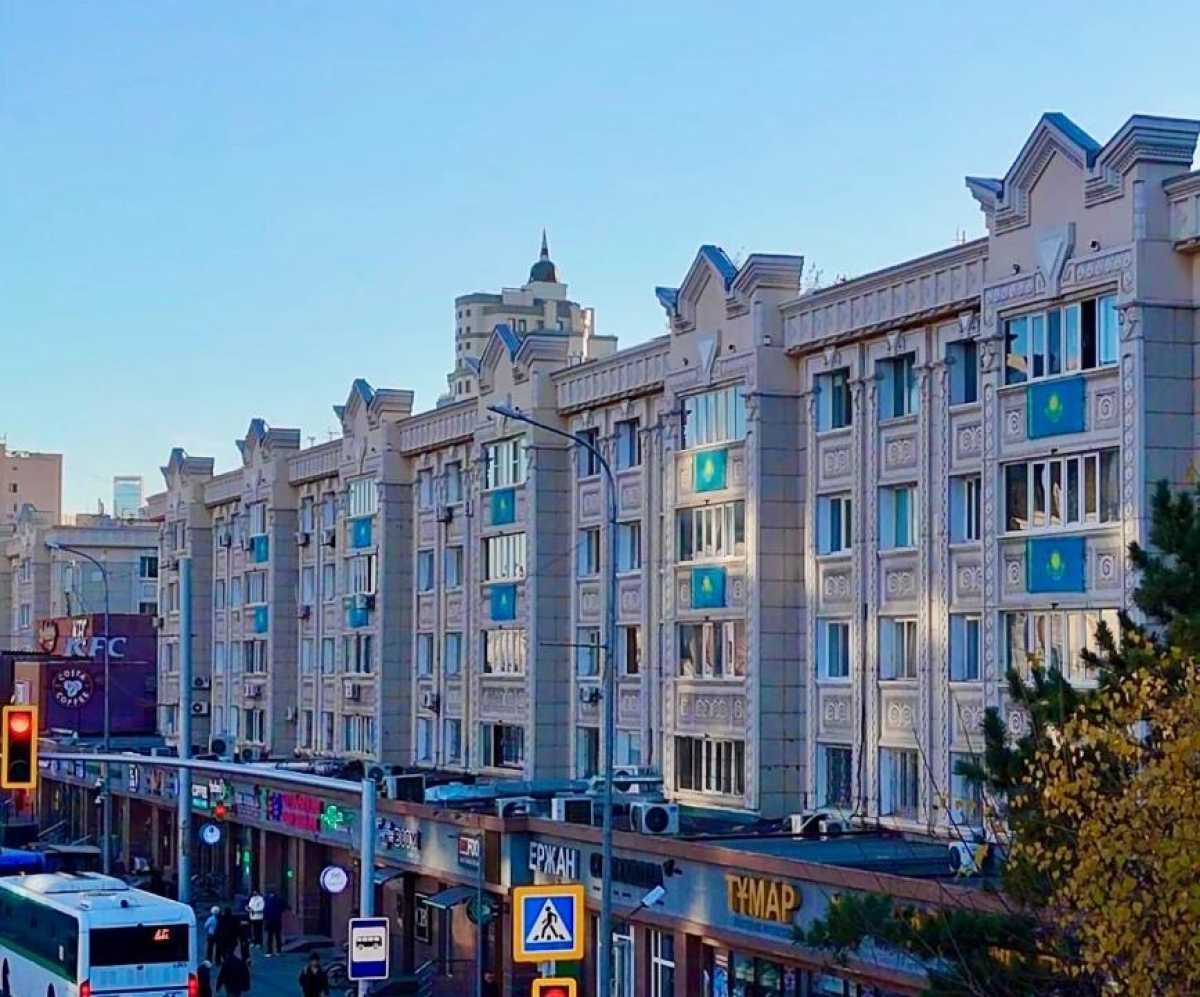 Необычный челлендж ко Дню Республики организовали в Астане