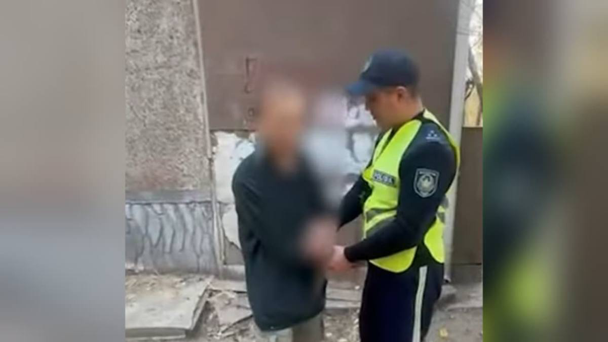 Под кайфом и с баллончиком: автора наркорекламы задержали в Алматы