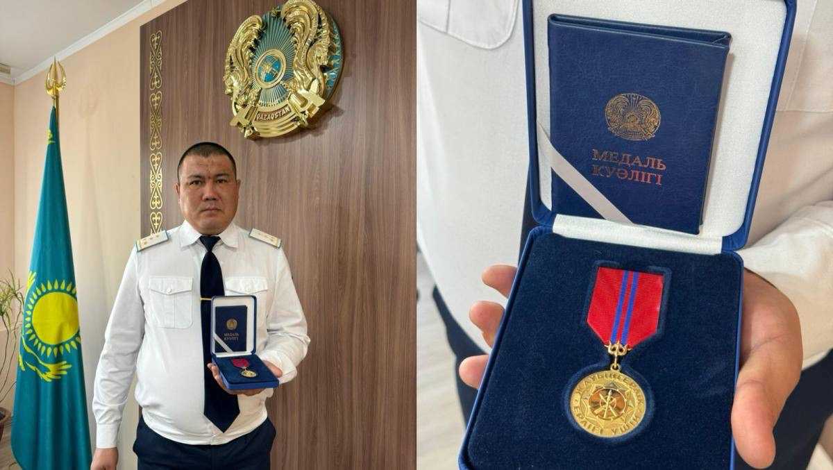 Сотрудник службы пробации спас семью из пожара в СКО