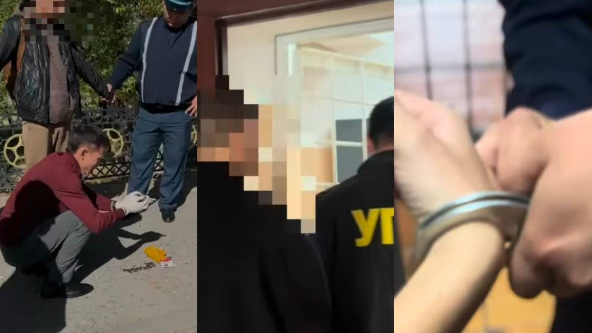 Мужчину с партией «синтетики» задержали в Талдыкоргане