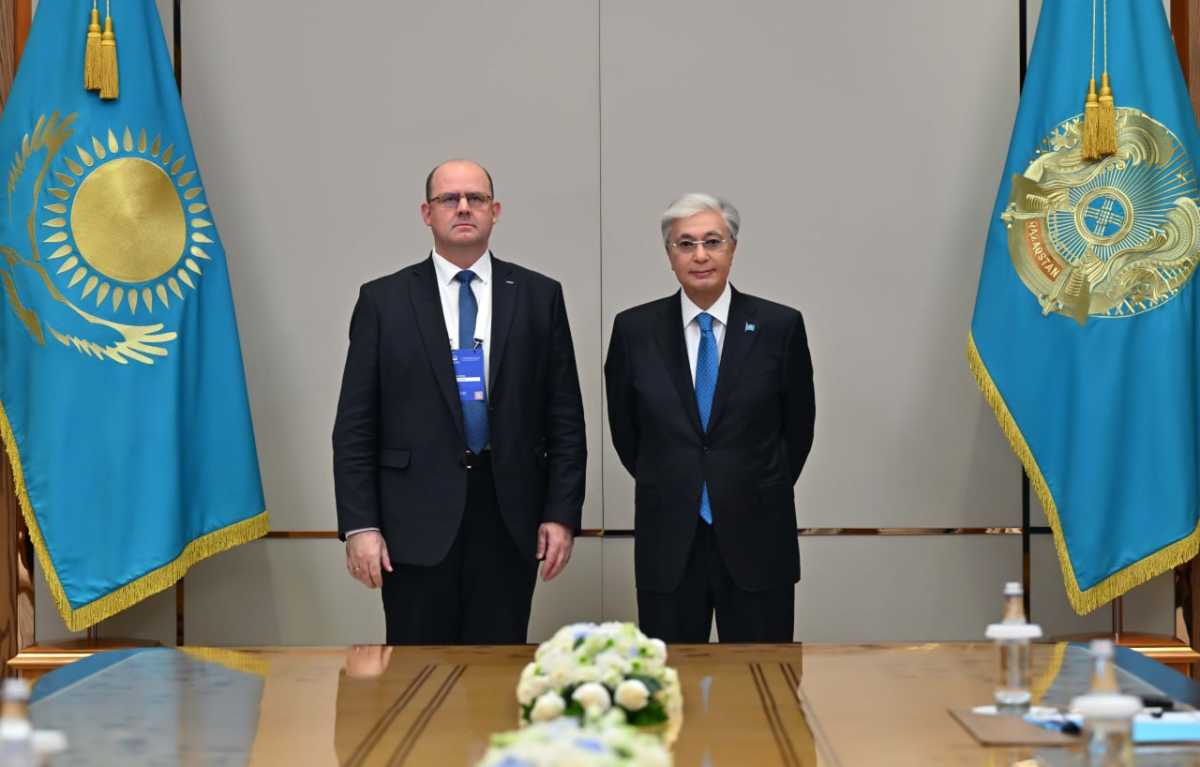 Касым-Жомарт Токаев провёл встречу с ректором МИФИ