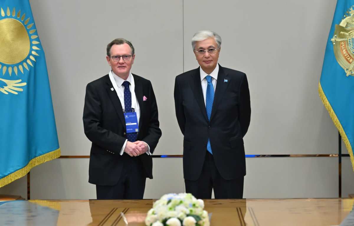 Касым-Жомарт Токаев принял президента и вице-канцлера Queen’s University