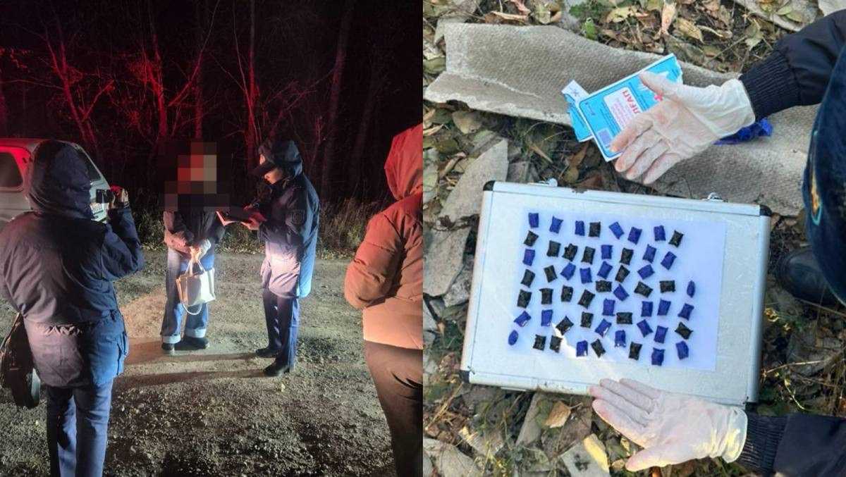 18-летнюю закладчицу «синтетики» задержали в Бурабае