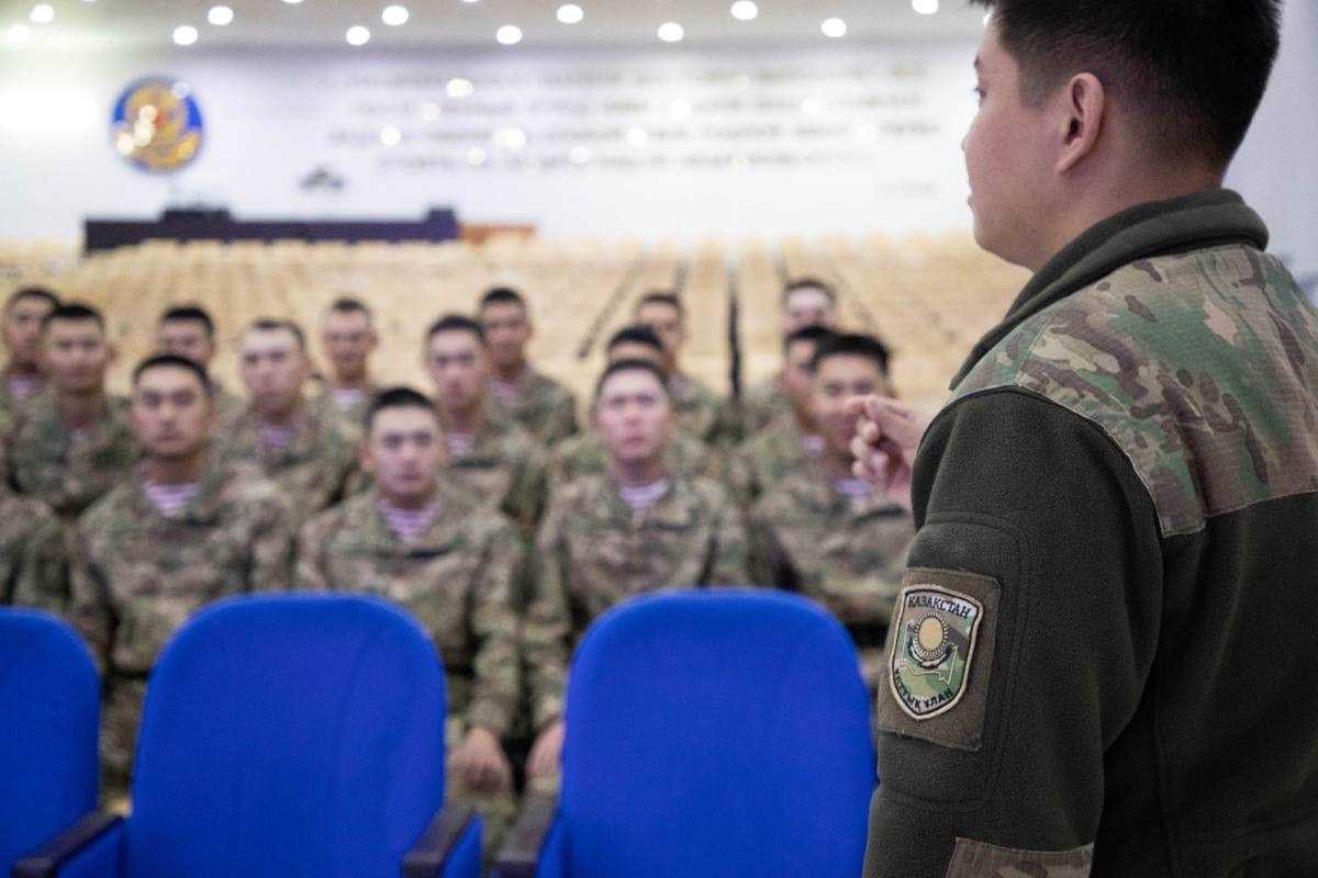 В Нацгвардии Казахстана внедряется институт старших солдат