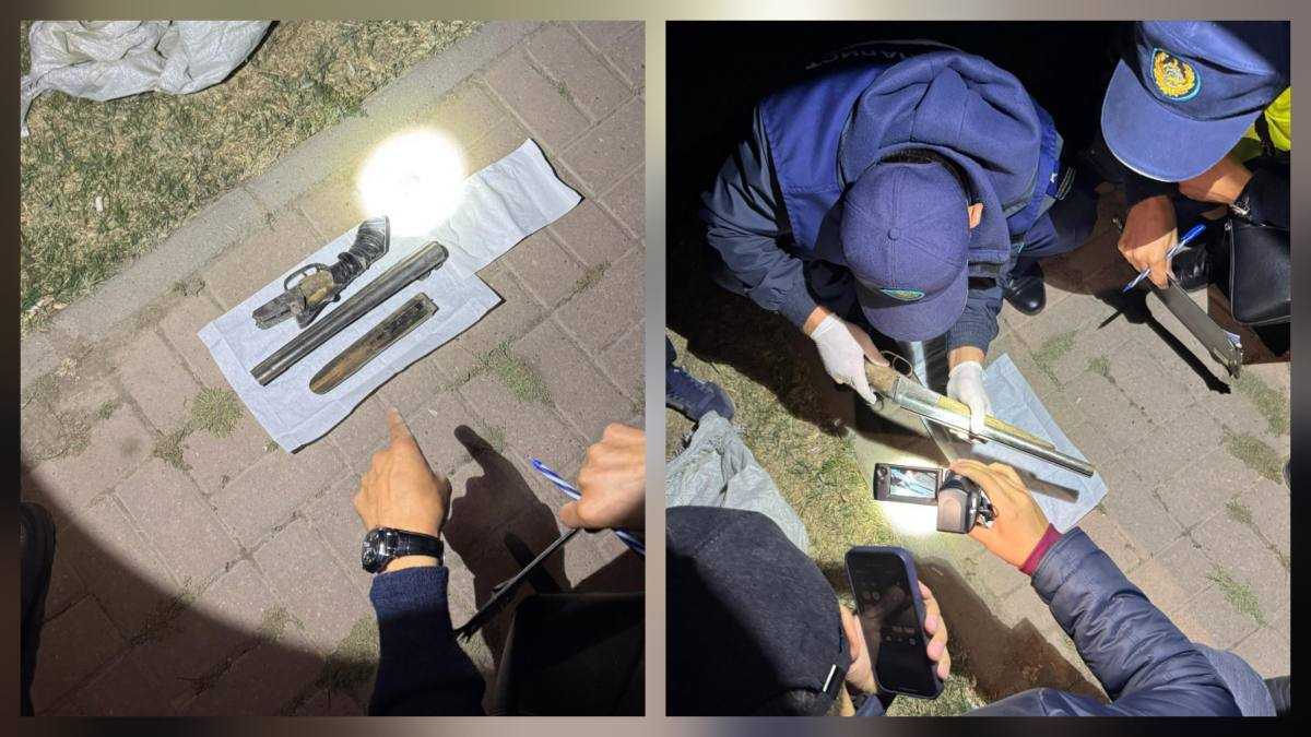 Арсенал незарегистрированного оружия изъяли в Туркестанской области