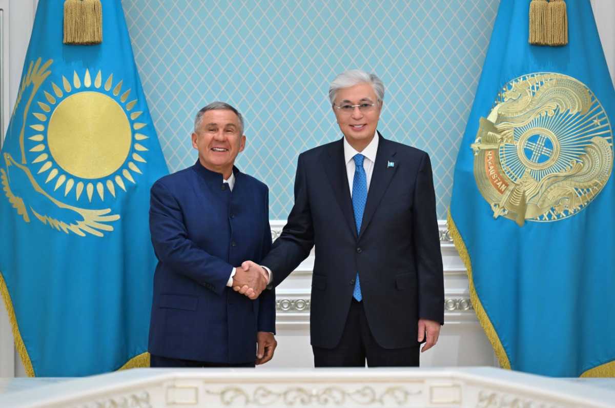 Токаев провёл встречу с главой Татарстана