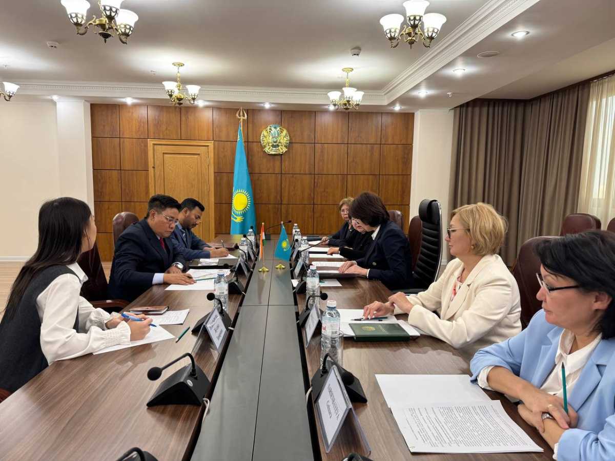 Казахстан и Индия расширяют сотрудничество в сфере здравоохранения