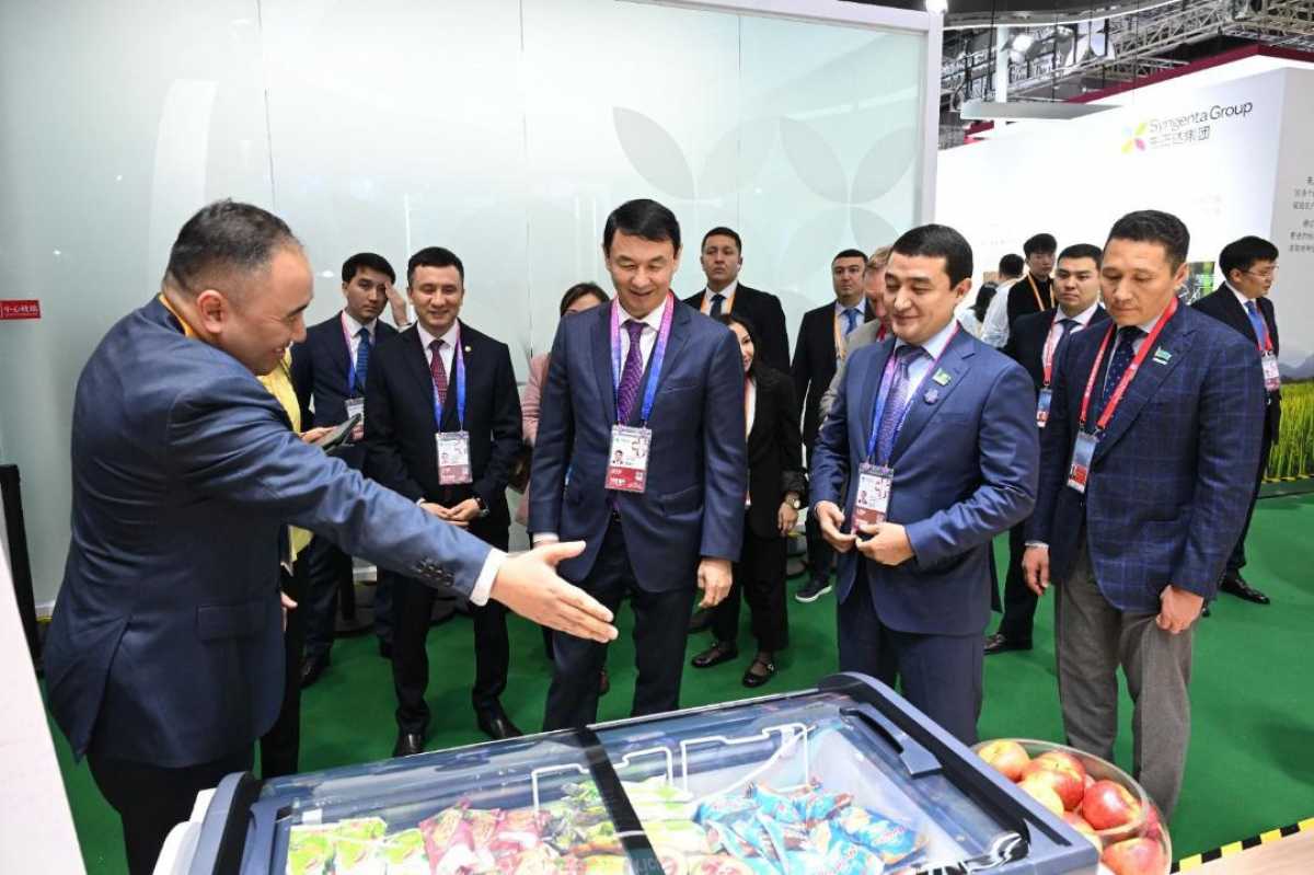 Аким Алматы посетил Международную импортную выставку в Шанхае