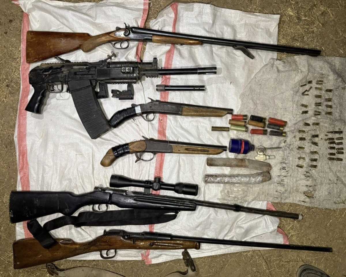 КНБ изъял 40 единиц оружия и более 800 боеприпасов в 11 регионах Казахстана