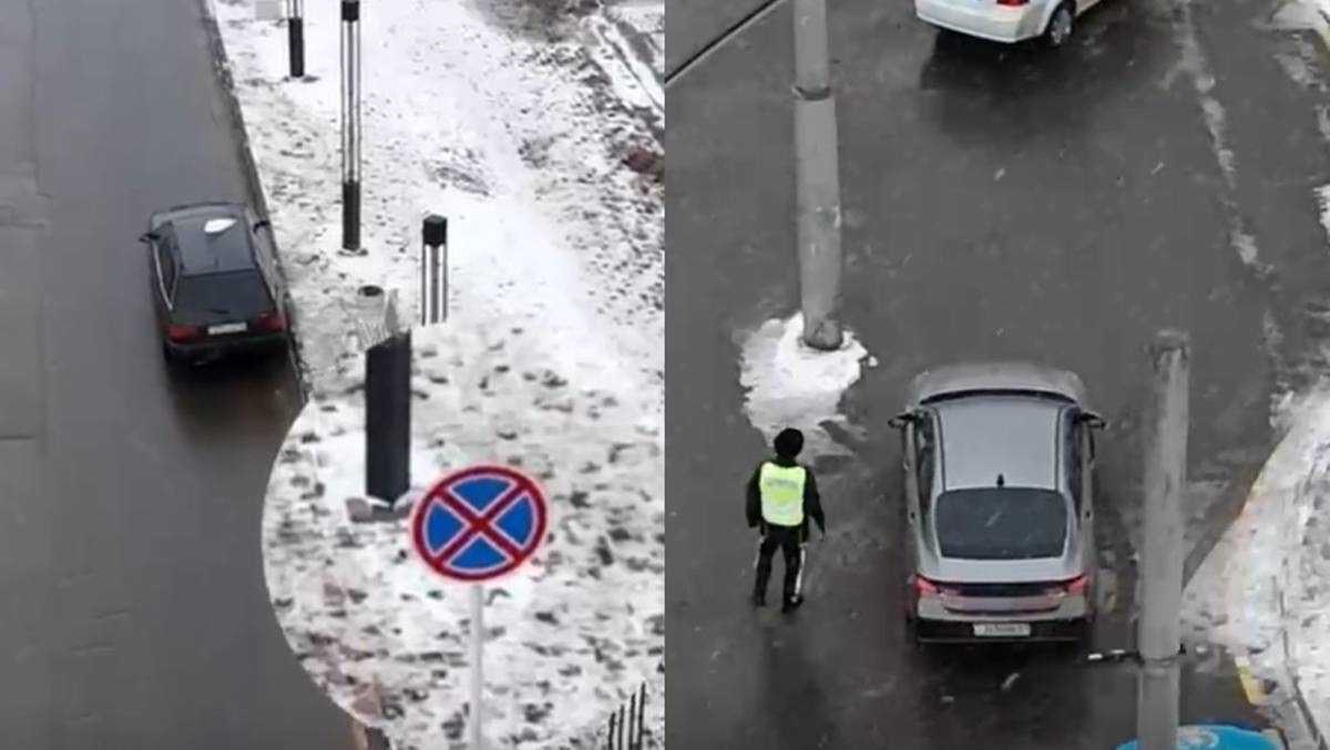 Дроны помогают полиции выявлять нарушителей ПДД в Павлодаре