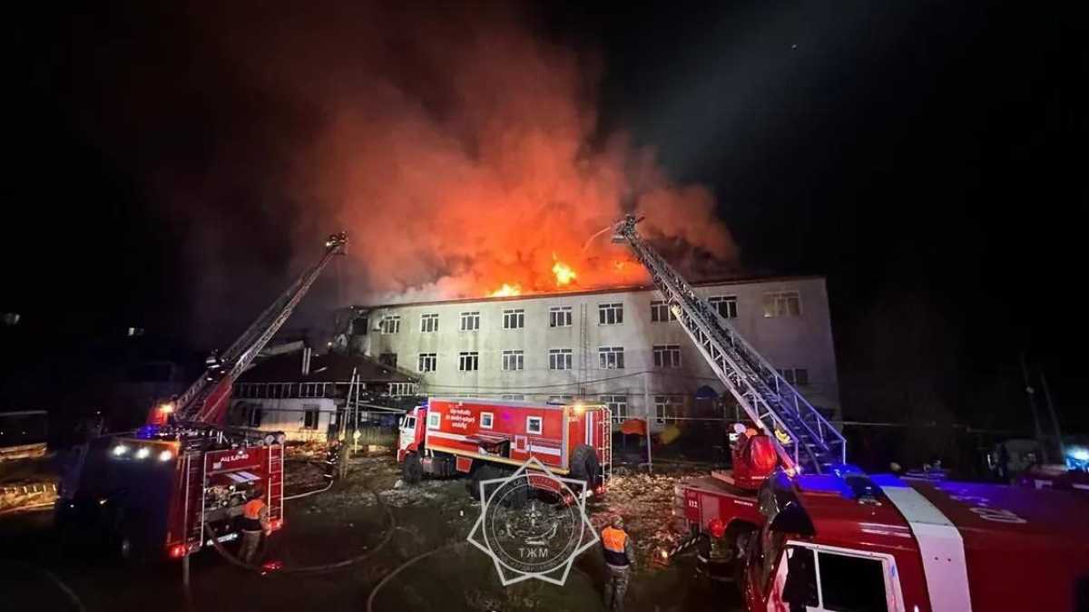 Крупный пожар в детском доме в Алматы: в Министерстве просвещения сделали заявление