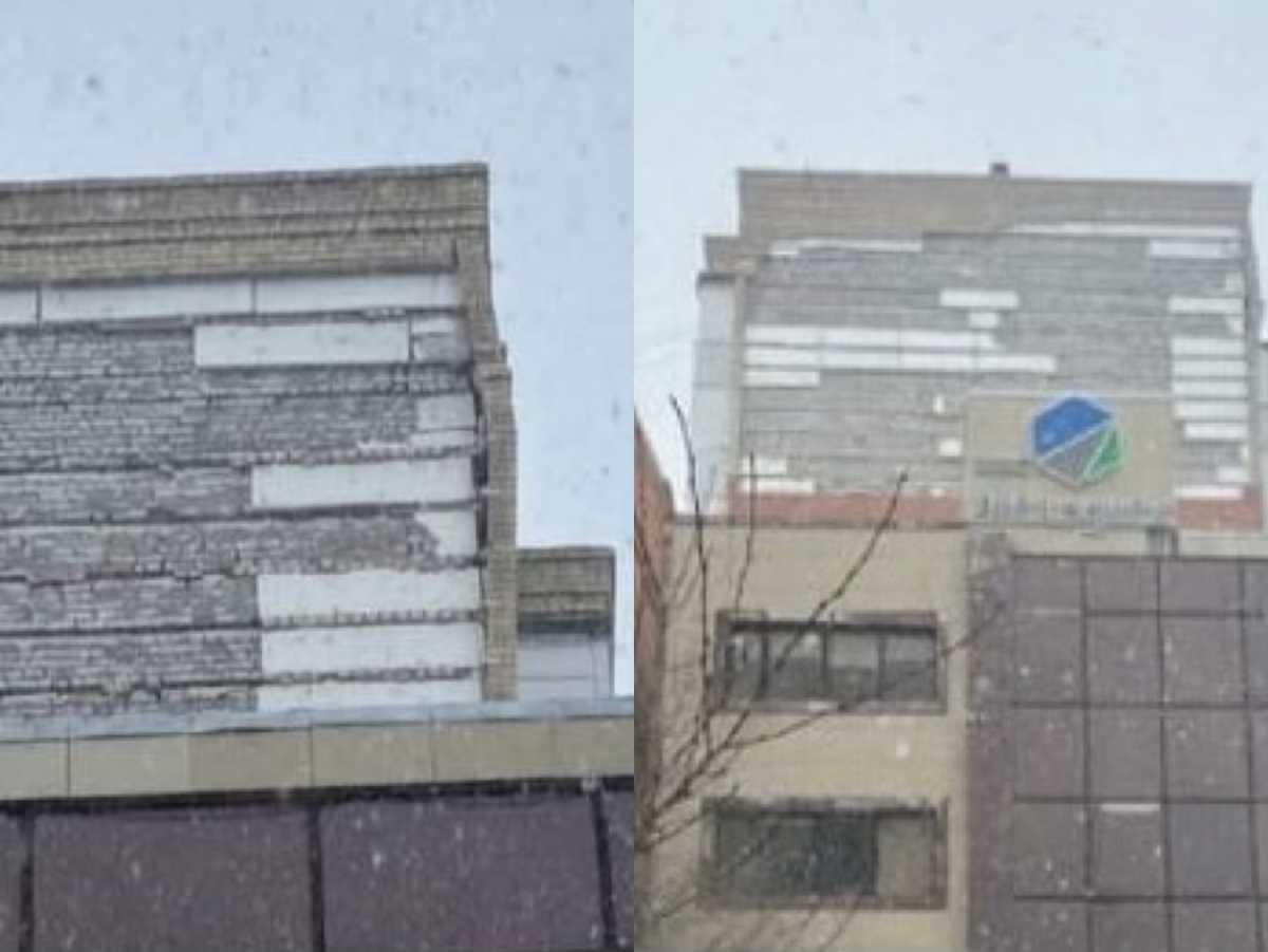 Обрушение облицовки многоэтажки в Астане: застройщика привлекут к ответственности