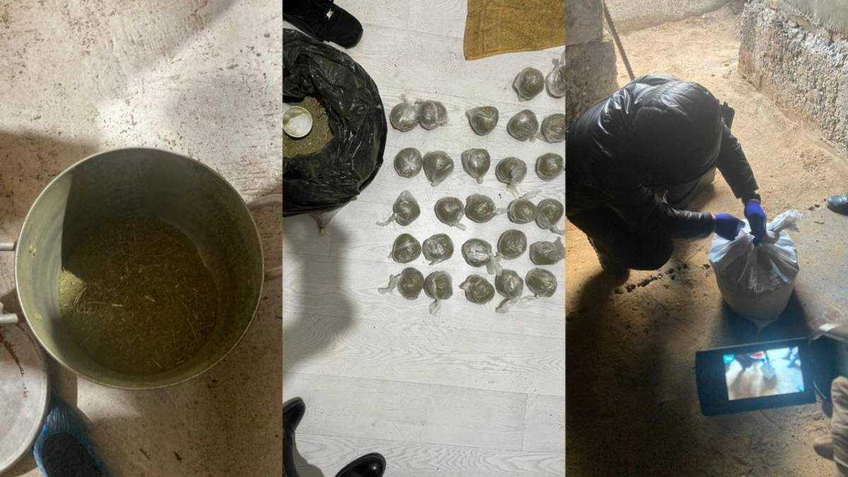 Почти 6 кг марихуаны изъяли у жителя Костанайской области