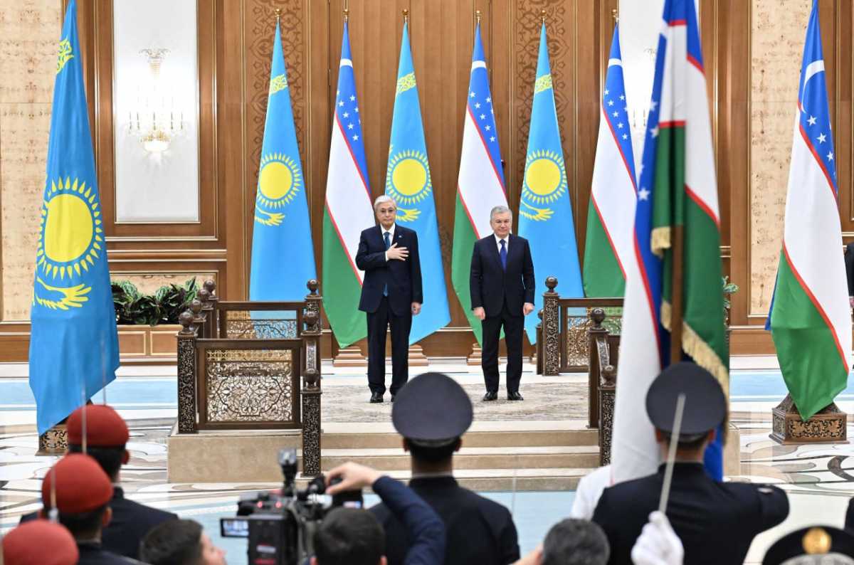 Как Токаева встретили в Ташкенте – фото